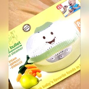 Baby Food Steamer - Green